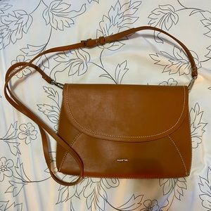 Parfois Brown Envelope Crossbody